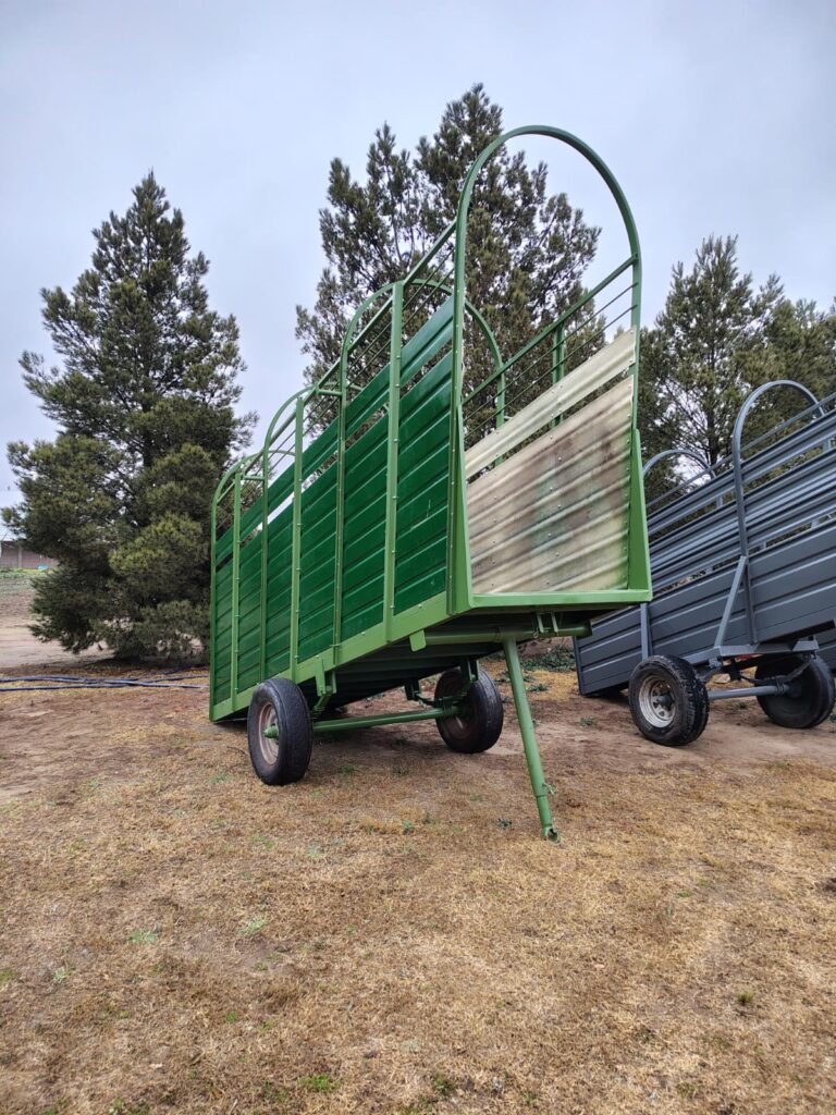Cargador de hacienda color verde