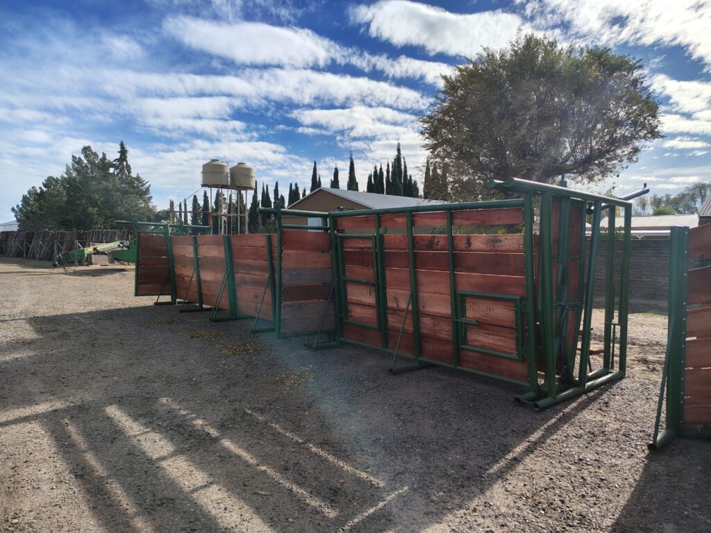 Manga para hacienda de madera